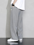 Men's Micro Plain Grey Trouser