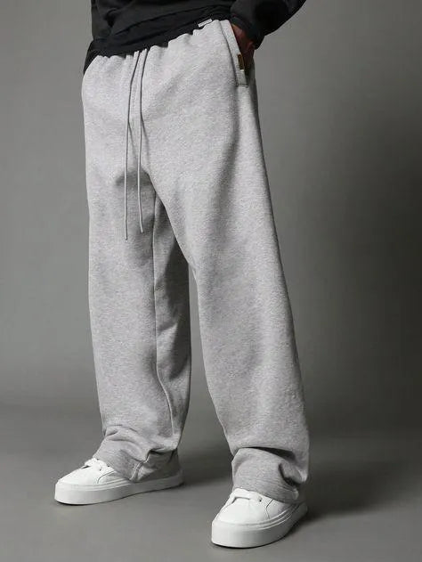 Men's Micro Plain Grey Trouser
