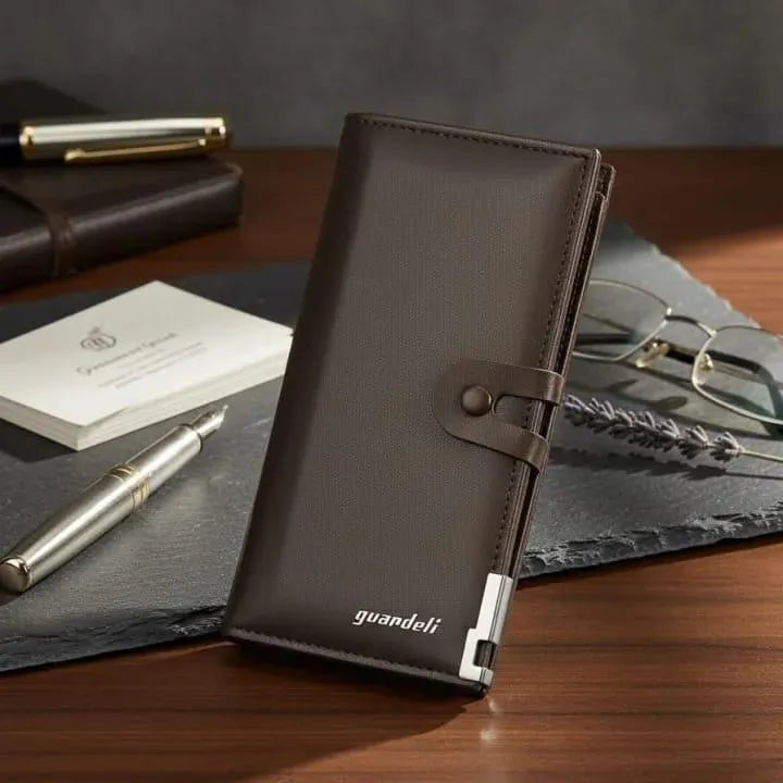 Leather Bi Fold Wallet for Men