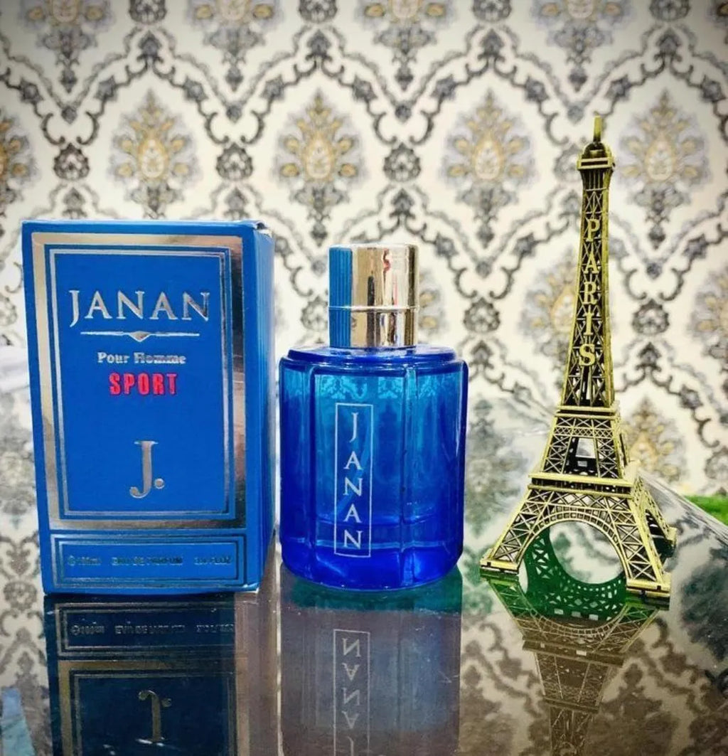 Janan Sport Unisex Alcohol-Free Blue Perfume