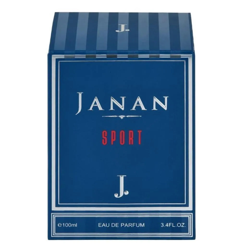 Janan Sport Unisex Alcohol-Free Blue Perfume
