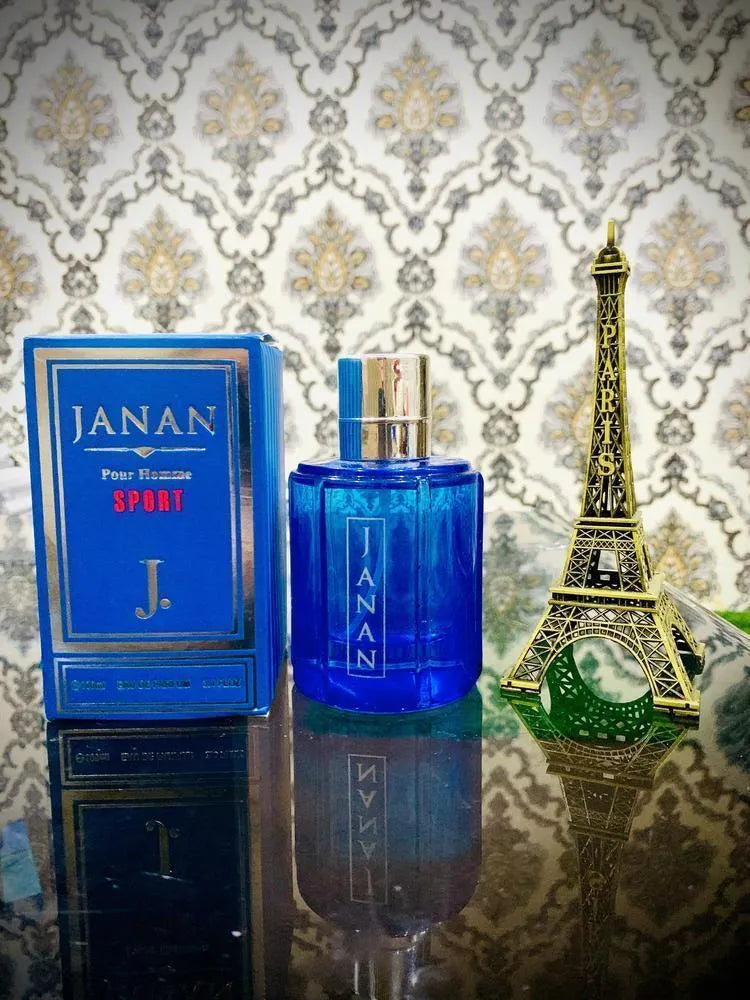Janan Sport Unisex Alcohol-Free Blue Perfume