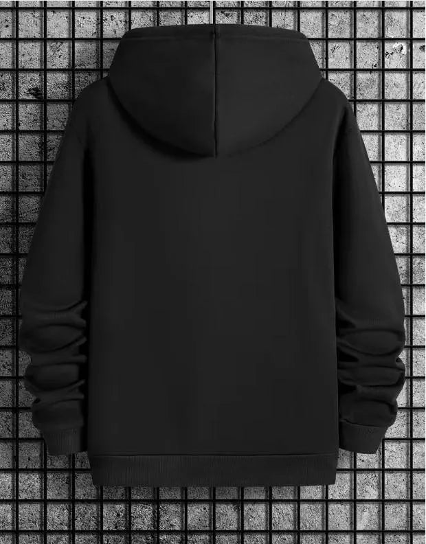 Men Printed Hoodie Nope Not Today Fleece