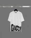 Men's White Printed Dri Fit T-Shirt Round Neck