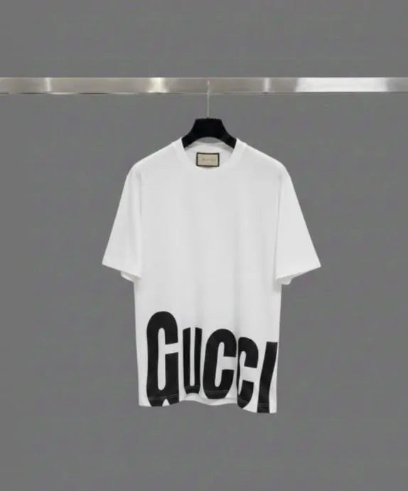 Men's White Printed Dri Fit T-Shirt Round Neck