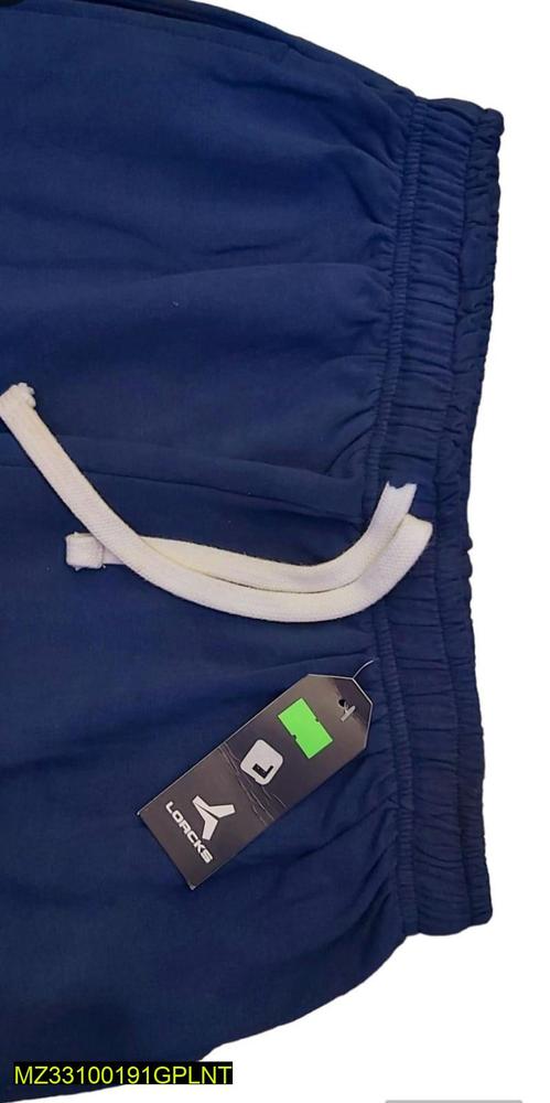 Men Cotton Plain Trousers Drawstring Waist Pakistan