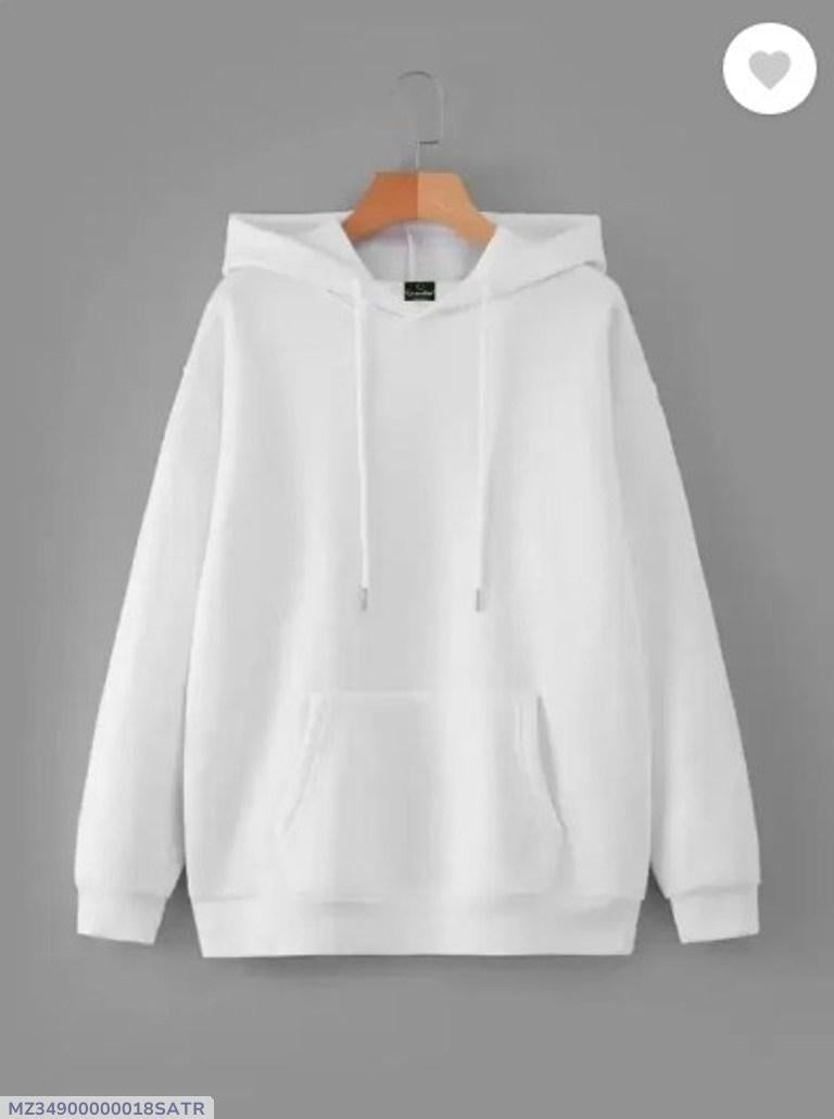 Men's Black Fleece Hoodie