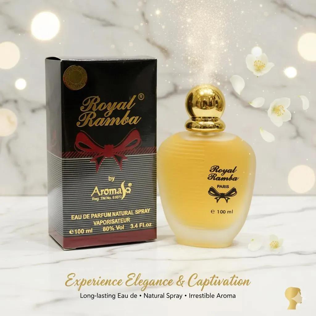 Royal Ramba Unisex Perfume 100ml Black Bottle