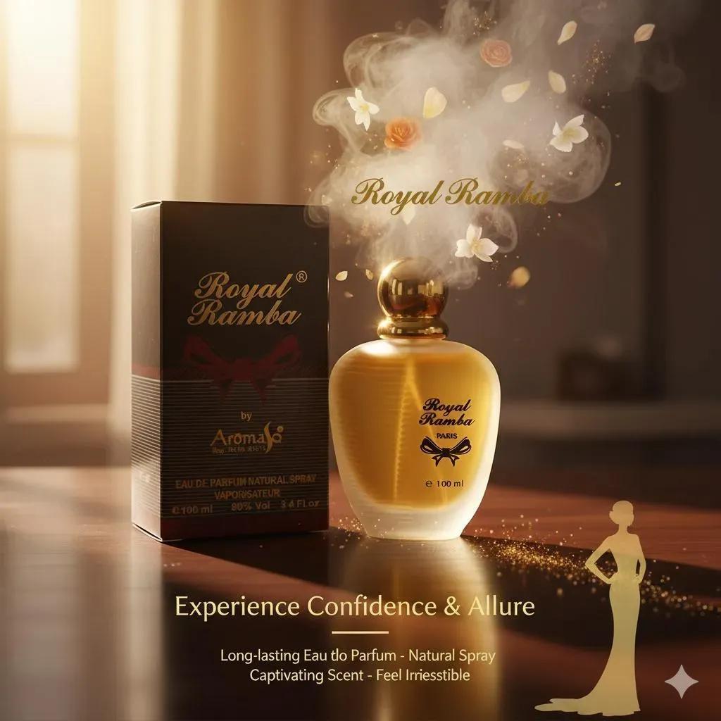 Royal Ramba Unisex Perfume 100ml Black Bottle